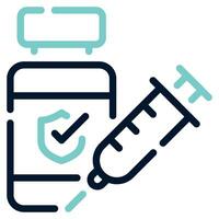 Vaccination icon Illustration vector