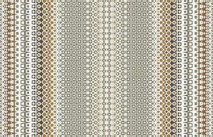 Seamless geometric colorful fabric pattern vector