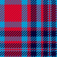 Seamless pattern of scottish tartan plaid. Repeatable background with check fabric texture. Vector backdrop striped textile print.
