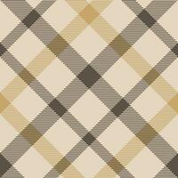 Plaid pattern vector. Check fabric texture. Seamless textile design for clothes, paper print. vector