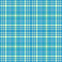 Plaid fabric textile of pattern check background with a seamless tartan texture vector. vector
