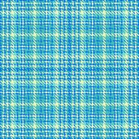 Plaid fabric textile of pattern check background with a seamless tartan texture vector. vector