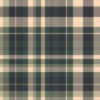 Fabric background vector of check seamless textile with a texture tartan pattern plaid.