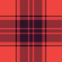 Plaid pattern texture of seamless tartan vector with a fabric check background textile.