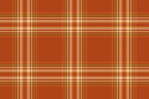 Background check texture of plaid seamless fabric with a vector pattern textile tartan.