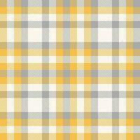 Seamless tartan vector of textile fabric texture with a check pattern background plaid.