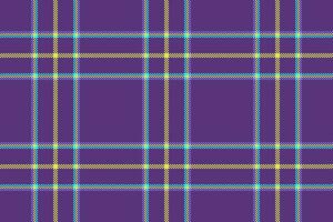 Fabric texture plaid of tartan seamless pattern with a check background vector textile.