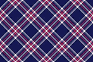 Fabric texture vector of background textile pattern with a plaid tartan seamless check.