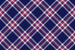 Fabric texture vector of background textile pattern with a plaid tartan seamless check.