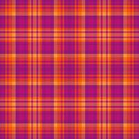 Vector textile background of tartan plaid seamless with a check texture pattern fabric.