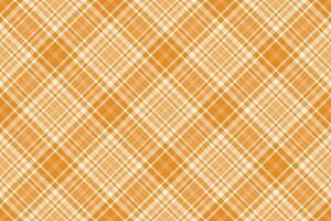 Fabric check plaid of textile background tartan with a vector seamless texture pattern.