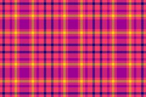 Background texture seamless of fabric vector check with a pattern textile tartan plaid.