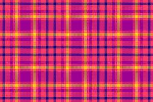 Background texture seamless of fabric vector check with a pattern textile tartan plaid.