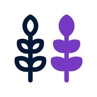 wheat dual tone icon. vector icon for your website, mobile, presentation, and logo design.
