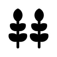 wheat solid icon. vector icon for your website, mobile, presentation, and logo design.