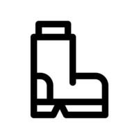 boot line icon. vector icon for your website, mobile, presentation, and logo design.