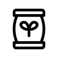 fertilizer line icon. vector icon for your website, mobile, presentation, and logo design.