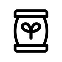 fertilizer line icon. vector icon for your website, mobile, presentation, and logo design.