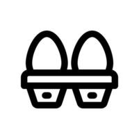 egg line icon. vector icon for your website, mobile, presentation, and logo design.