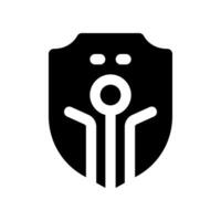 security solid icon. vector icon for your website, mobile, presentation, and logo design.