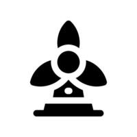 windmill solid icon. vector icon for your website, mobile, presentation, and logo design.