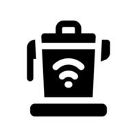 kettle solid icon. vector icon for your website, mobile, presentation, and logo design.