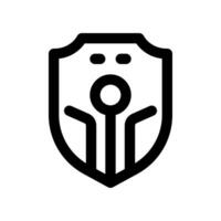 security line icon. vector icon for your website, mobile, presentation, and logo design.