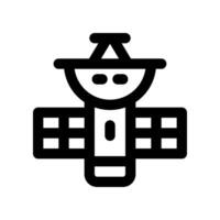 satellite line icon. vector icon for your website, mobile, presentation, and logo design.