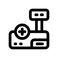 projector line icon. vector icon for your website, mobile, presentation, and logo design.