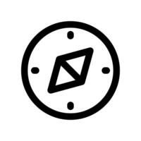 compass line icon. vector icon for your website, mobile, presentation, and logo design.