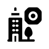 city setting solid icon. vector icon for your website, mobile, presentation, and logo design.