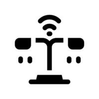 street lamp solid icon. vector icon for your website, mobile, presentation, and logo design.