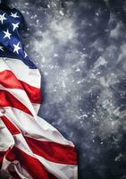 USA flag holiday background photo