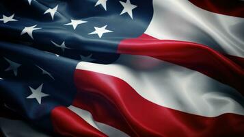 USA flag holiday background photo
