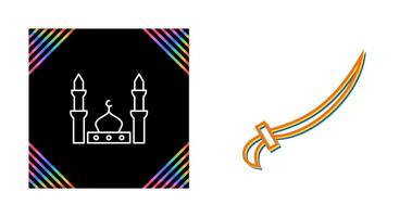 Prophet's Mosque Vector Icon