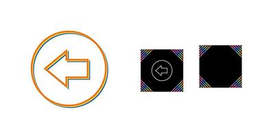 Previous Track Vector Icon