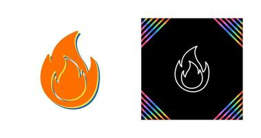 Flame Vector Icon