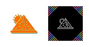 Pyramid Vector Icon