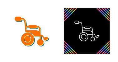 Wheel Chair Vector Icon