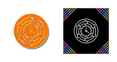 Processing Time Vector Icon