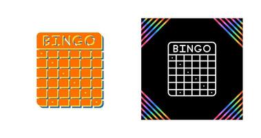 icono de vector de bingo