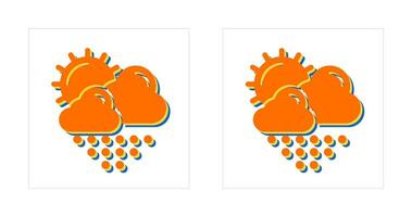 icono de vector de pronóstico del tiempo