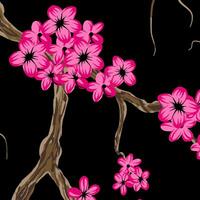floral resumen modelo adecuado para textil y impresión necesidades vector
