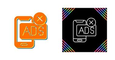 AD Block Vector Icon