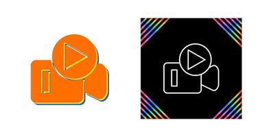 Live Streaming Vector Icon