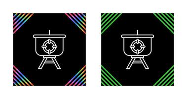 Target Presentation Vector Icon