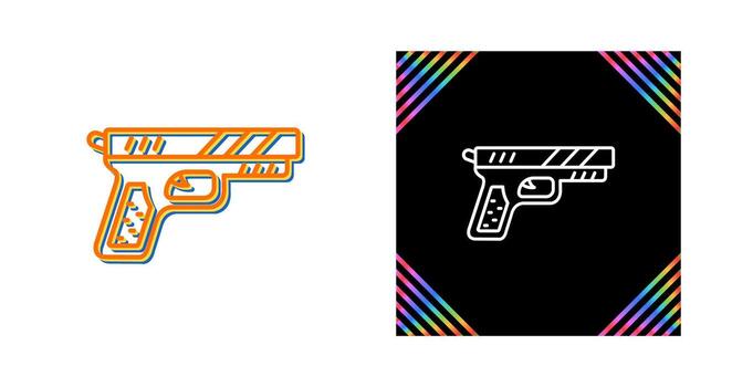 Pistol Vector Icon
