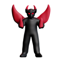 diable 3d le rendu icône illustration png