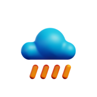 weather 3d rendering icon illustration png