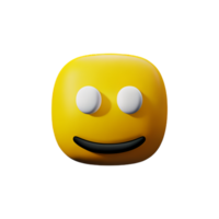 mond 3d renderen icoon illustratie png